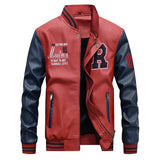 Die „Apex“ Slim Moto – charakteristische Stehkragenjacke aus PU-Leder – hochwertige Bikerjacke mit schmaler Passform von Boutique