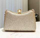 The Vintage-Glimmer Dinner Bag Fine Rhinestone Inlay Clutch