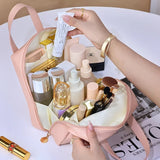 The "Elite-Carryall" Travel Case: High-End Makeup Organizer