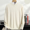 Men’s 100% Pure Cashmere Round Neck Pullover – Autumn Winter Thickened Crewneck Sweater