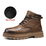 Handgemachte, luxuriöse, warm gefütterte Designer-Stiefeletten für Herren – Winterstiefeletten aus Spaltleder
