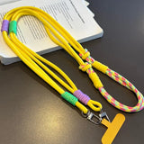Modisches kreatives geknotetes Telefon-Lanyard | Universeller langer Umhängeriemen