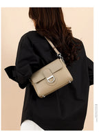 The Legacy-Flap Silhouette Luxury Cowhide Crossbody
