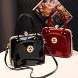 Luxus Kristall Diamant Handtasche | Echtes Leder Kleine Abend Messenger Bag