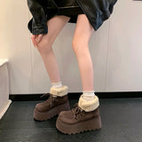 Women’s Chunky Platform Snow Boots – Ultra-Warm Fur-Lined Winter Booties