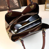 The Garden-Glow Artisan Tote: Luxury Floral Pattern Handbag