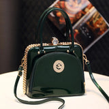 Luxus Kristall Diamant Handtasche | Echtes Leder Kleine Abend Messenger Bag