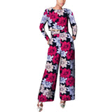 Women Wax Cotton Elegant Full Sleeve Cropped Top and Wide Leg Trousers Set