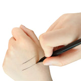 3-teiliges ultradünnes Augenbrauen- und Eyeliner-Pinselset | Superfeiner angewinkelter Brauenkontur-Pinsel