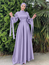 Traditional Moroccan Abaya for Women | Elegant Dubai Arabic Hijab Dress