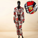 Das „Legacy“ Executive Set: Lebhafter 3-teiliger Anzug aus Ankara | Einreihiger Blazer, passende Weste & hoch geschnittene Hose