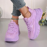 The Urban Designer Trainer: Leichtgewichtige Chunky Plateau-Sneaker für Damen
