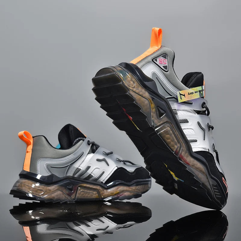 Velocity Elite Men’s Luxury Trainers – Breathable Designer Race Sneakers & Sophisticated Casual Fashion Shoes