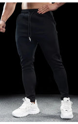Herren Slim-Stretch Fitnesshosen | Schnelltrocknende Atmungsaktive Trainingshose