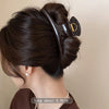 Elegant Solid 5.91in Large Hair Claw for Women