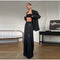 Women’s Chic Sequin Blazer Set – Elegant Lapel Stripe 2-Piece Suit