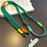 Modisches kreatives geknotetes Telefon-Lanyard | Universeller langer Umhängeriemen