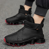 Der „Arctic-Core“ Winter-Trainer | Wasserdichter Luxus-Herrenstiefel | Plüschgefütterter warmer Sneaker
