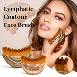 Fortschrittliche Kontur-Gesichtsbürste für professionelle Lymphdrainage