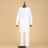 Men’s 4-Piece African Agbada Set | Grand Robe, Dashiki Shirt, Ankara Pants & Tribal Hat
