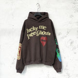 Herren Oversize Streetwear Hoodie – CPFM Style Schaumdruck Sweatshirt – Kanye Inspired Loose Fit Pullover