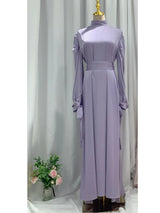 Traditional Moroccan Abaya for Women | Elegant Dubai Arabic Hijab Dress