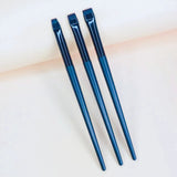 3-teiliges ultradünnes Augenbrauen- und Eyeliner-Pinselset | Superfeiner angewinkelter Brauenkontur-Pinsel