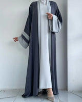 Muslim Women’s 2-Piece Caftan and Inner Dress Set