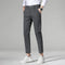 Men’s High-Quality Plaid & Stripe Trousers – Business Formal Suit Pants, Ankle & Full Length Straight Slacks