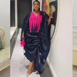 The "Royal Boubou" 2-Piece Set – Signature Dubai Turkey Kaftan Abaya – Traditional African Heritage Evening Gown