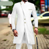 African Style Men's 2-Piece Slim Fit Suit | Single Breasted Blazer and Pants Set