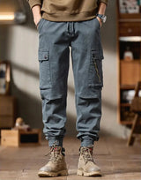 Cargohose für Herren, Schnitt: Slim Straight