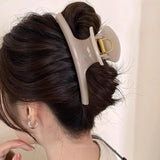 Elegant Solid 5.91in Large Hair Claw for Women