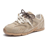Deutsche Trainingsschuhe für Damen aus echtem Leder – Rutschfeste Retro GAT Sneaker