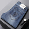 Europäische Luxus Herren Slim Fit Jeans | Hochwertiger trendiger Freizeit-Denim