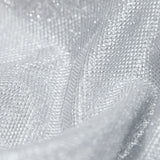 Sexy Sequin V-Neck Body-con Dress for Women - Elegant Sheer Mesh Long Sleeve Mini Dress