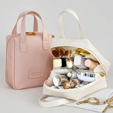 The "Elite-Carryall" Travel Case: High-End Makeup Organizer