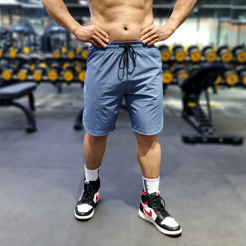 Herren Quick-Dry Sommer-Laufshorts | Bodybuilding Fitness Training Kurze Hosen