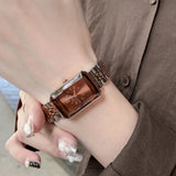 Damen Retro Light Luxury Uhr – Nische Kunst High-End Armbanduhr für Damen