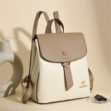 High-Quality Fashion Printing Backpack | Contrast Color Texture Outdoor Bag