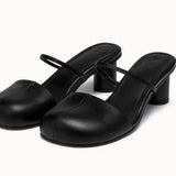 Damen-Mules mit Zehenabdeckung – elegante Slingback-Sandalen zum Hineinschlüpfen