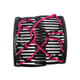 Der Instant-Bun Magic Comb Elastikseil Stretch Clip