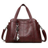 Women’s Luxury Leather Crossbody Bag – Designer Shoulder Handbag for Women