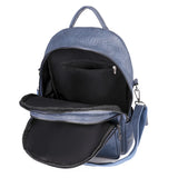 Weiche Damen-Schultertasche aus PU-Leder | Multifunktionaler Reise-Rucksack