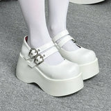 Nameless Witch 2.0 Gothic Platform Wedge Mary Janes