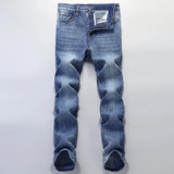Europäische Luxus Herren Slim Fit Jeans | Hochwertiger trendiger Freizeit-Denim