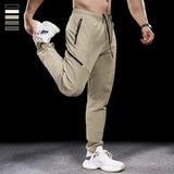 Men's Quick-Drying Sports Trousers | Gym Fitness & Running Training Pants