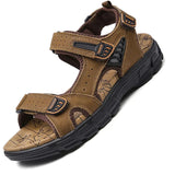 Herren Klassische Sandalen aus echtem Leder – Premium Sommer Outdoor Sandalen