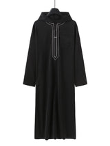 Herren Arabische Jubba Thobe | Dubai Kaftan Saudi-Arabien Stil Abaya Robe