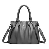 Women’s Genuine Soft Leather Tote Bag – Luxury Large Capacity Handbag
